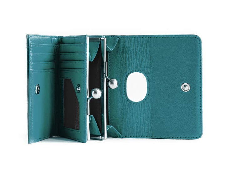 Biarritz Wallet - Petrol