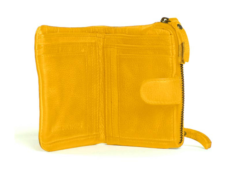 Corsica Wallet - Sunflower Yellow