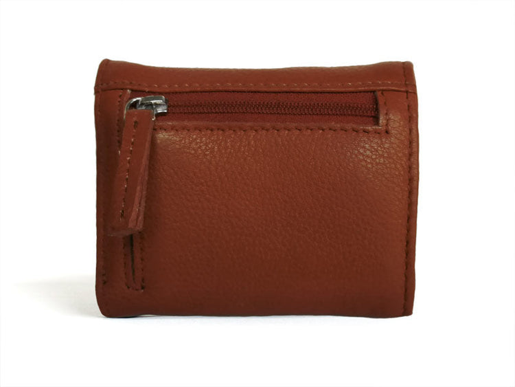 Sticks and Stones Andes Wallet Cognac Rückansicht