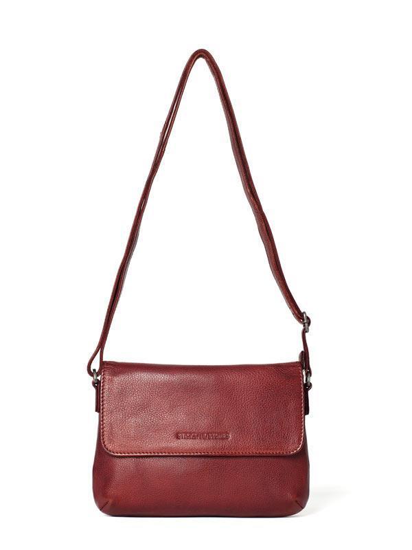 Sticks and Stones - Ledertasche Athens Bag - Red