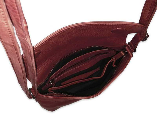 Athens Bag Red Innenansicht