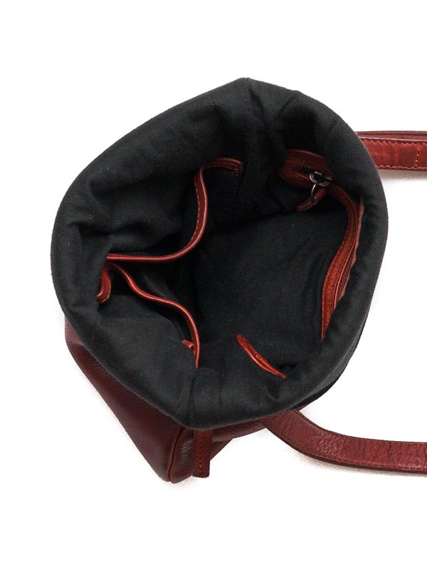 Sticks and Stones - Umschlagtasche Rosebery Bag - Bright Red Innenansicht