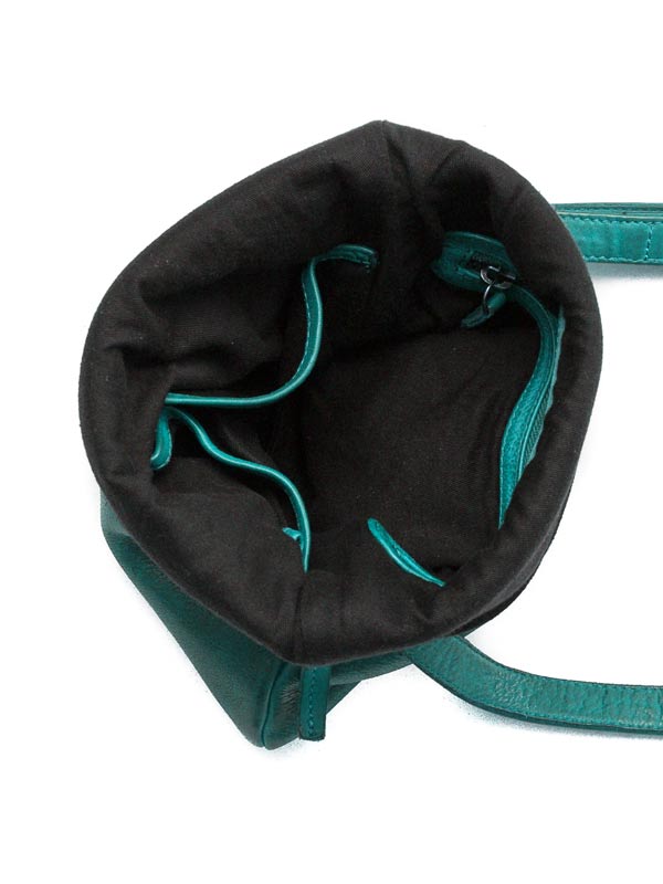 Sticks and Stones - Ledertasche Bondi Bag - Lapis Innenansicht