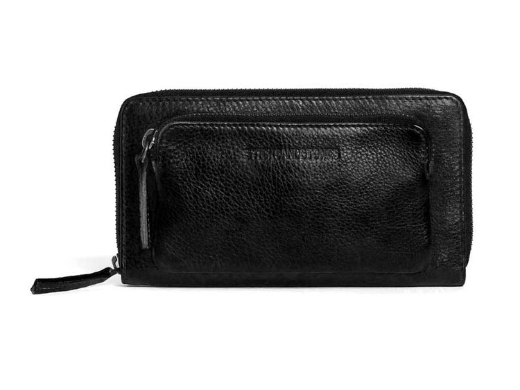 Sticks and Stones - Lederbörse California Wallet - Black