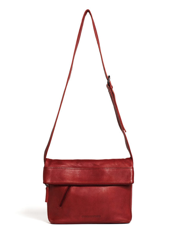 Sticks and Stones - Umschlagtasche City Bag - Bright Red