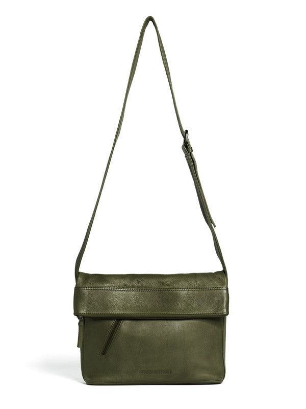 Sticks and Stones - Umschlagtasche City Bag - Dark Olive