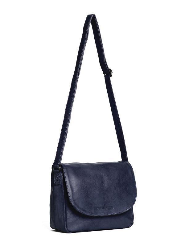 Sticks and Stones - Ledertasche Columbia - Midnight Blue