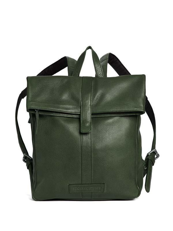 Sticks and Stones - Kurierrucksack - Dark Olive