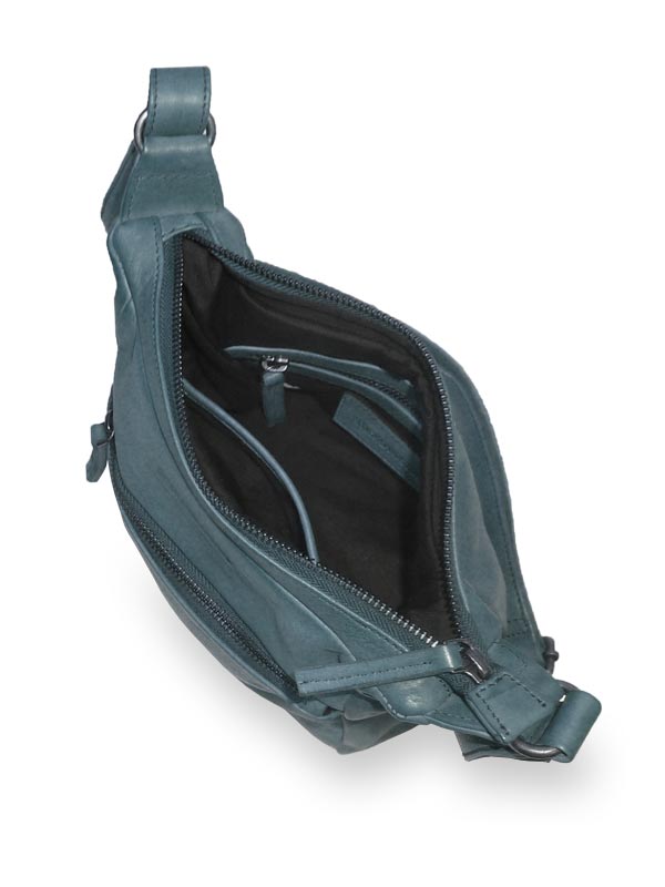 STICKS AND STONES - Denia Bag – Atlantic Blue Innenansicht