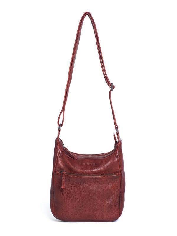 Sticks and Stones - Ledertasche Denia Bag - Red
