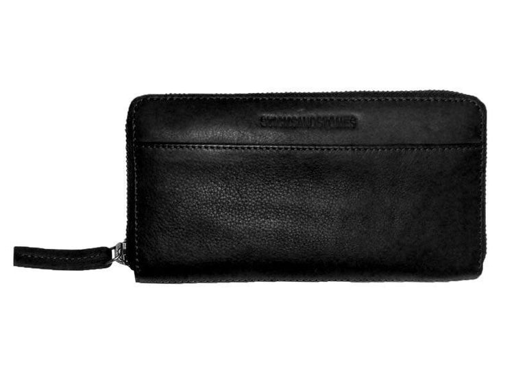 Sticks and Stones - Lederbörse Denver Wallet - Black