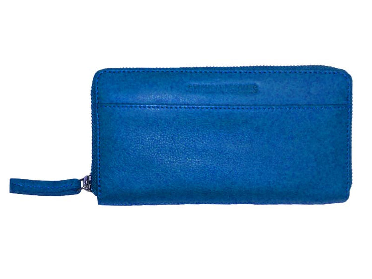 Sticks and Stones - Lederbörse Denver Wallet - Blue Quartz