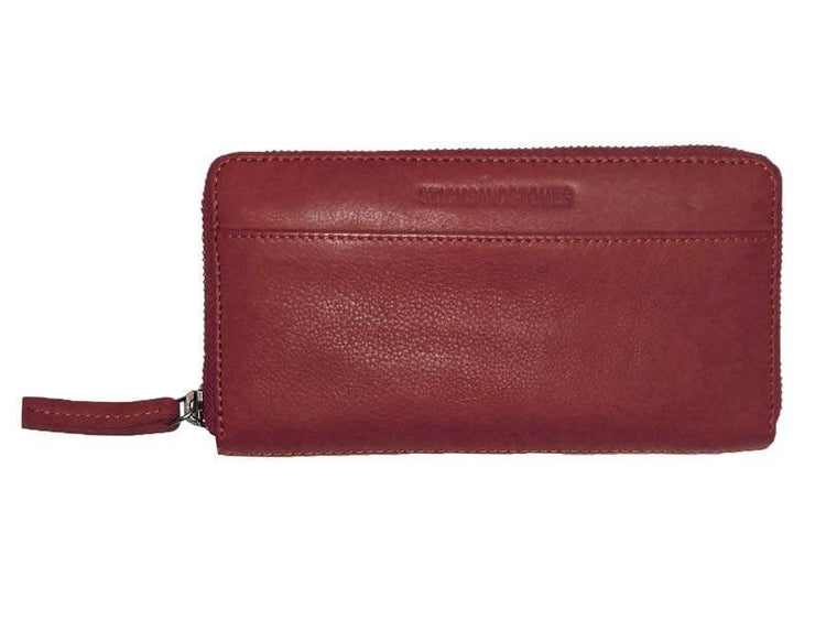 Sticks and Stones - Lederbörse Denver Wallet - Red