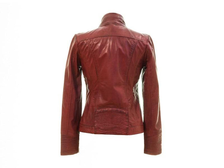 Sticks and Stones Devon Jacket – Cherry Red Tragevariante