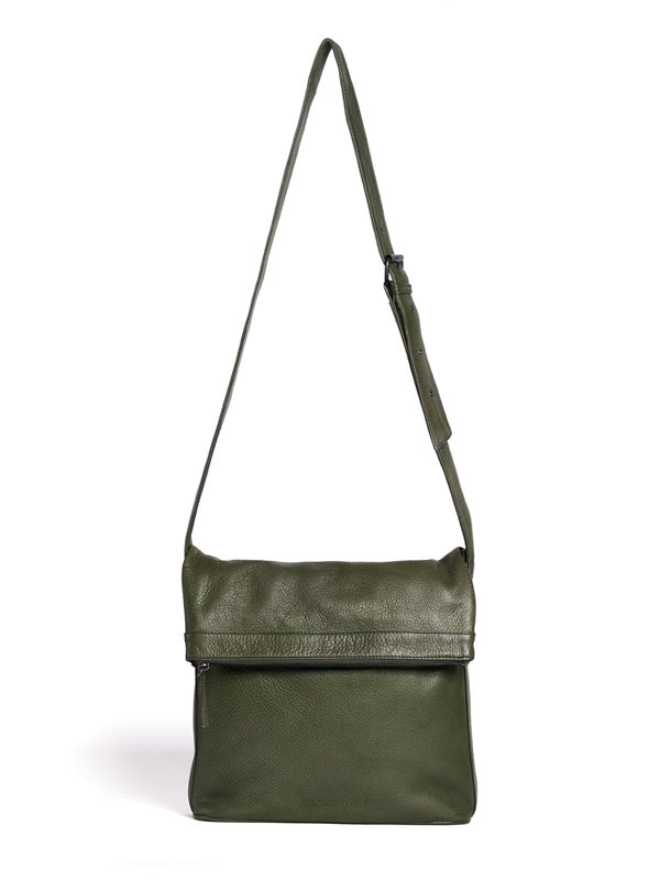 Sticks and Stones - Umschlagtasche Flap Bag - Dark Olive