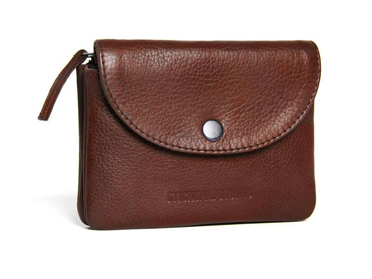 Sticks and Stones - Lederbörse Foggia Wallet - Mustang Brown