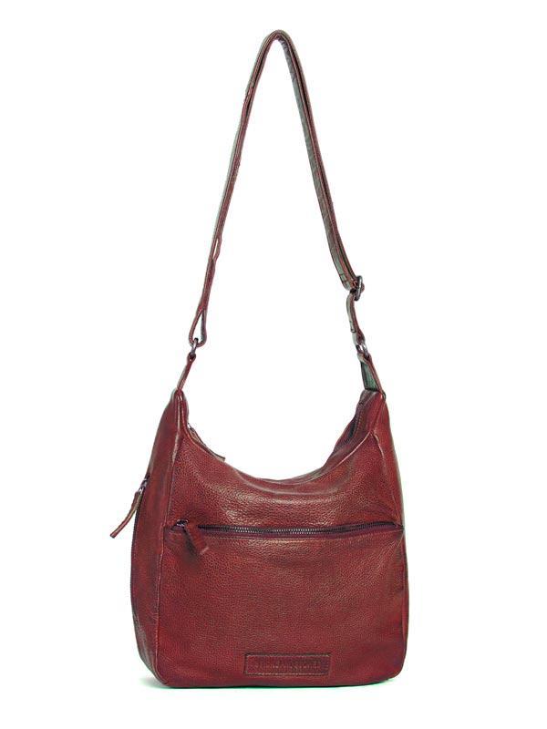 Sticks and Stones - Ledertasche Gaia Bag - Red