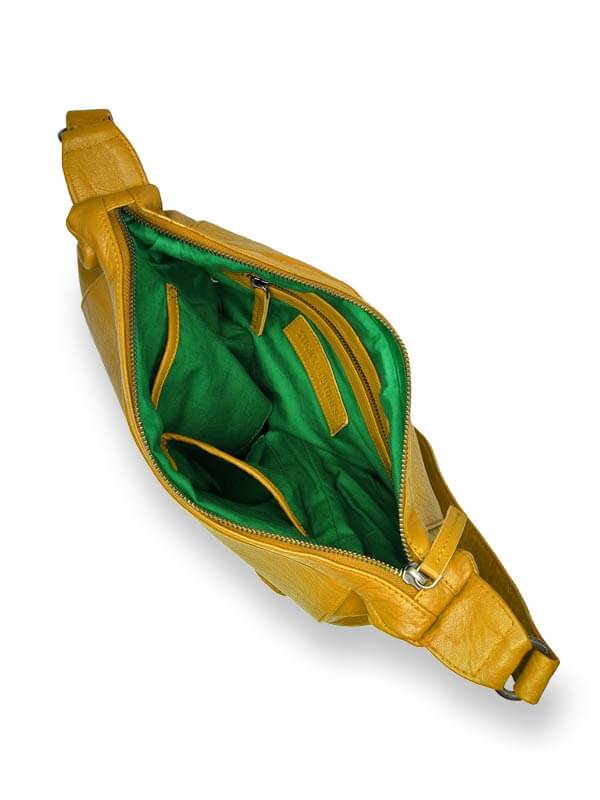 Sticks and Stones - Beuteltasche Hera Bag - Yellow Innenansicht