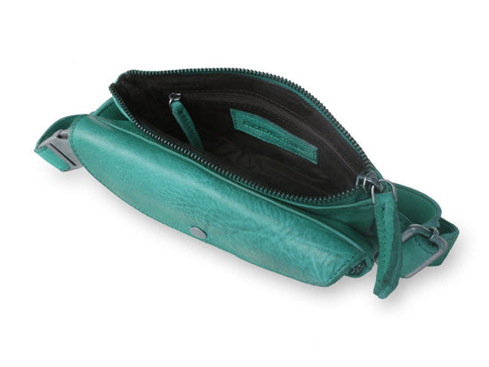 Sticks and Stones - Gürteltasche Indio Belt Bag - Lagoon hinteres Innenfach