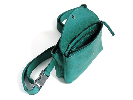 Sticks and Stones - Gürteltasche Indio Belt Bag - Lagoon vorderes Innenfach
