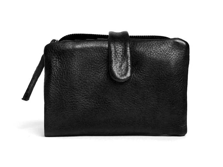 Sticks and Stones - Lederbörse Laguna Wallet - Black