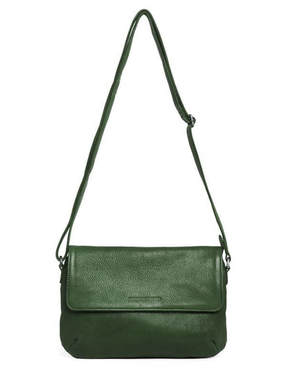 Sticks and Stones - Ledertasche Layla Bag - Dark Olive