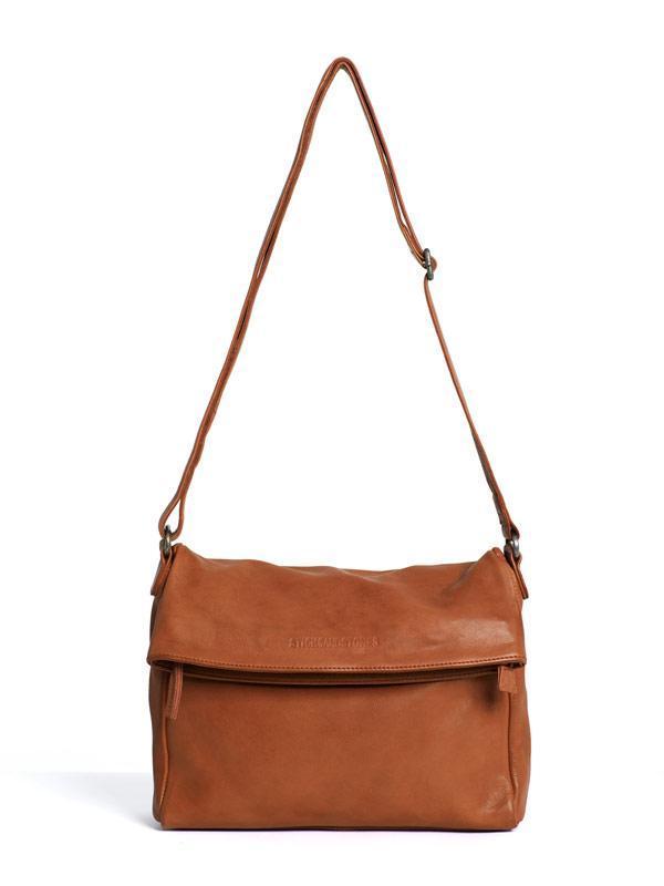 Sticks and Stones - Umschlagtasche Madison Bag - Cognac