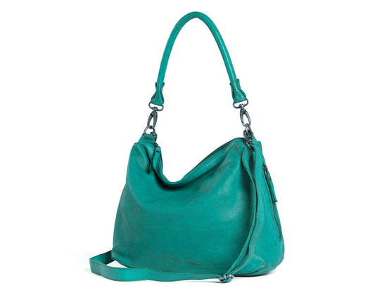 Sticks and Stones - Ledertasche Marbella Bag - Lagoon