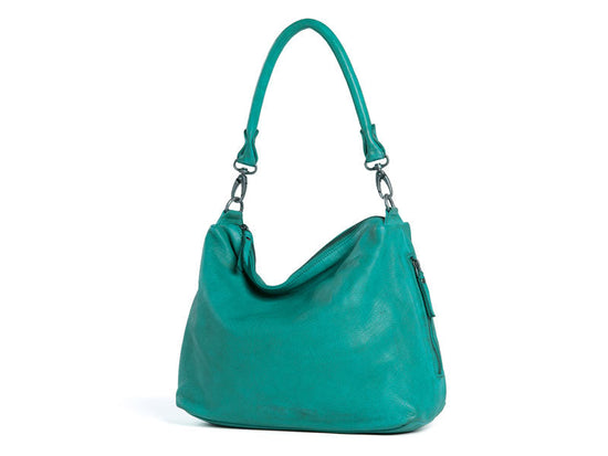 Sticks and Stones - Ledertasche Marbella Bag - Lagoon