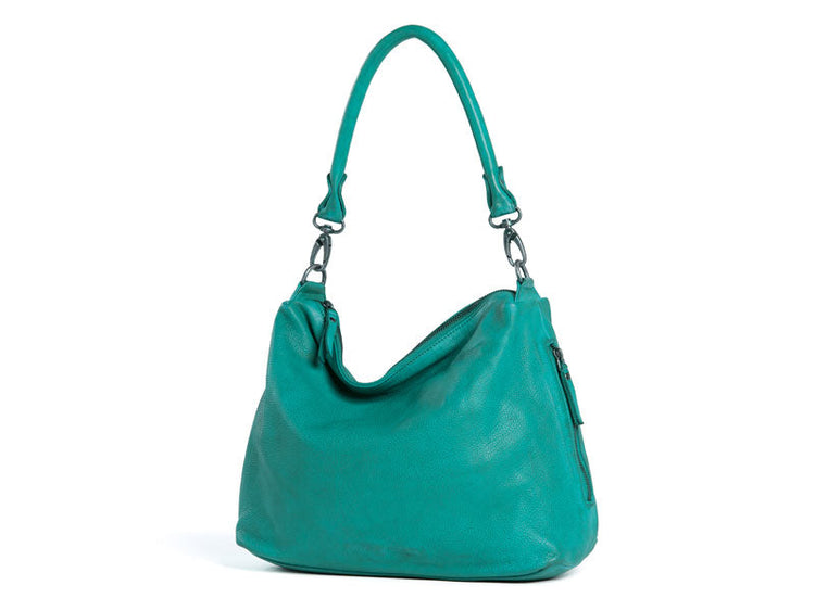 Sticks and Stones - Ledertasche Marbella Bag - Lagoon