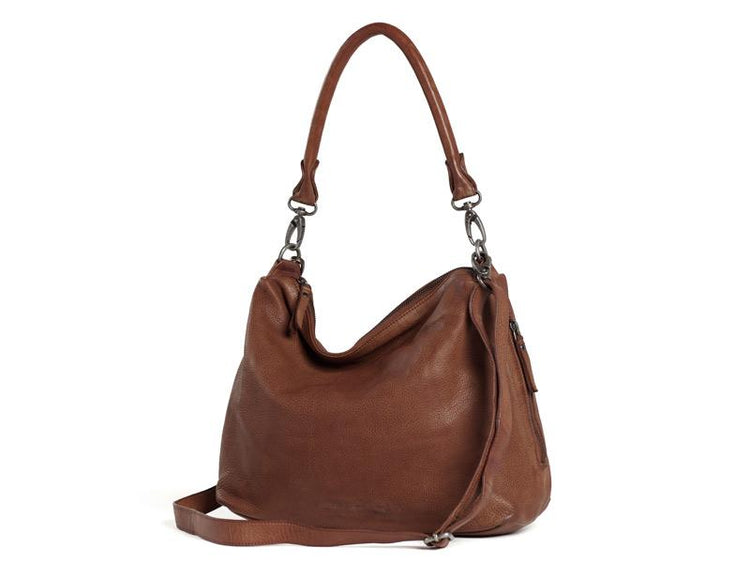 Sticks and Stones - Ledertasche Marbella - Mustang Brown