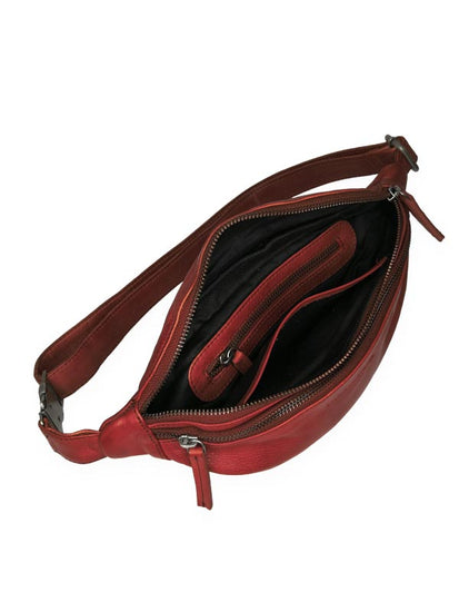 Sticks and Stones - Gürteltasche Miami Belt Bag - Bright Red Innenansicht