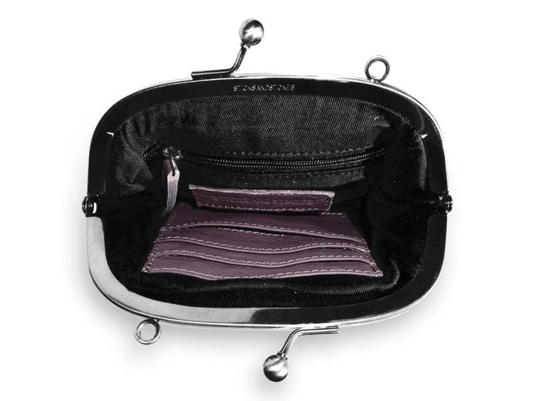 Sticks and Stones - Bügeltasche Monti Bag - Vintage Violet Innenansicht