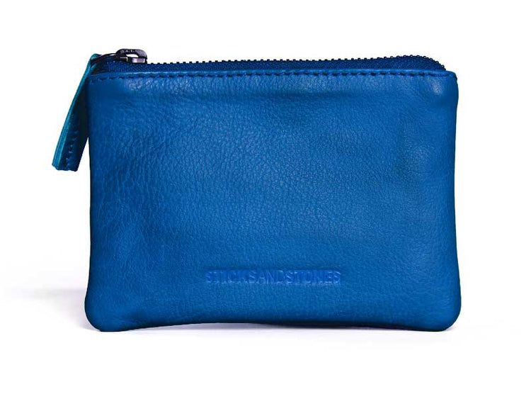 Sticks and Stones - Lederbörse Nice Wallet - Blue Quartz