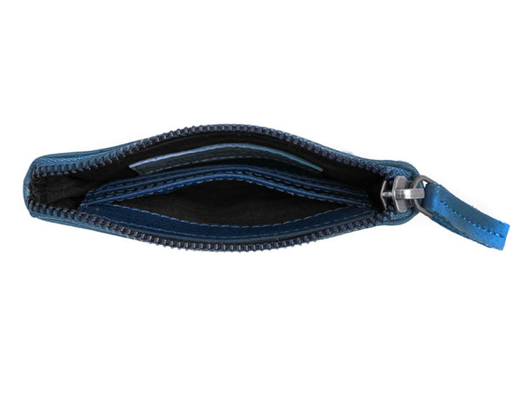 Sticks and Stones - Lederbörse Nice Wallet - Blue Quartz Innenansicht
