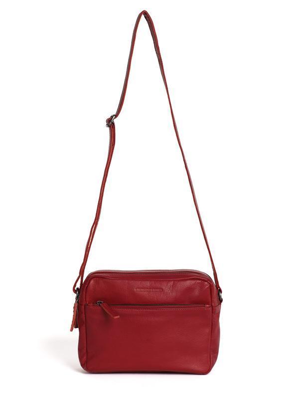 Sticks and Stones - Ledertasche Pasadena Bag - Red