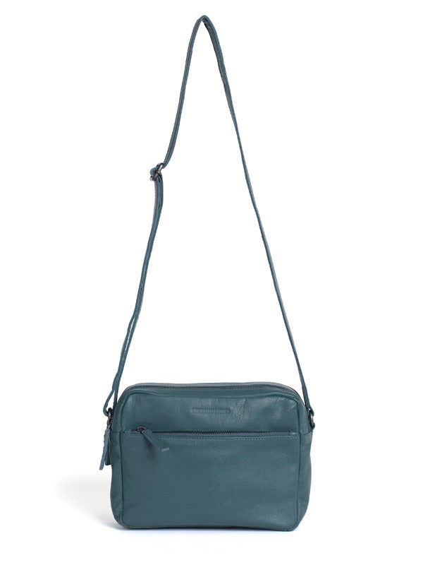 Sticks and Stones - Ledertasche Pasadena Bag - Atlantic Blue