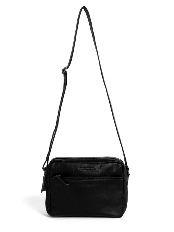 Sticks and Stones - Ledertasche Pasadena Bag - Black