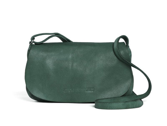 Sticks and Stones - Ledertasche Rio Bag - Sea Green