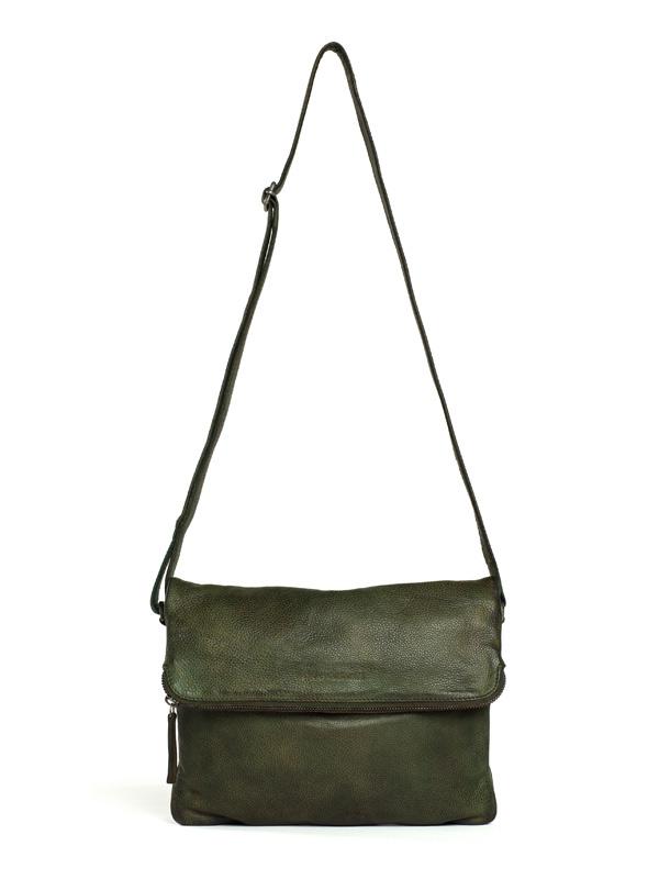 Sticks and Stones - Ledertasche Rosebery - Dark Olive
