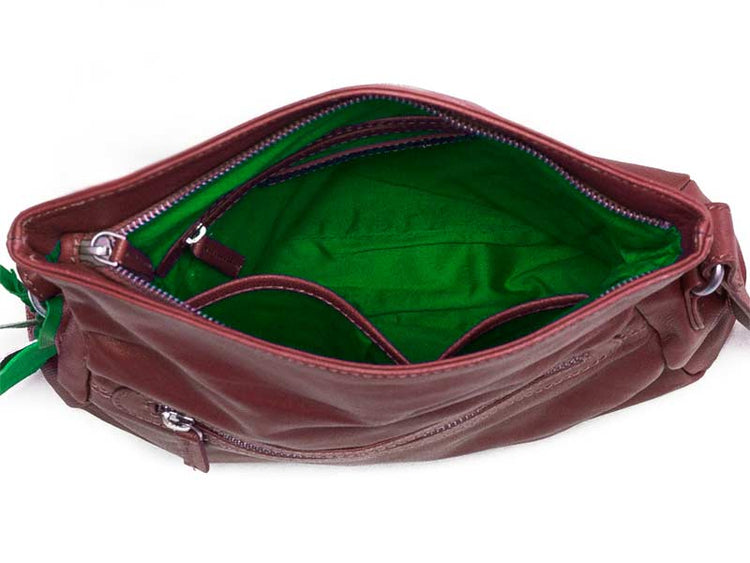 Sticks and Stones - Umschlagtasche Salvador Bag - Red Innenansicht