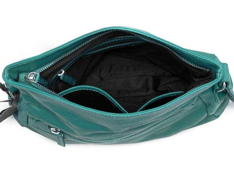 Sticks and Stones - Umschlagtasche Salvador Bag - Lagoon Innenansicht