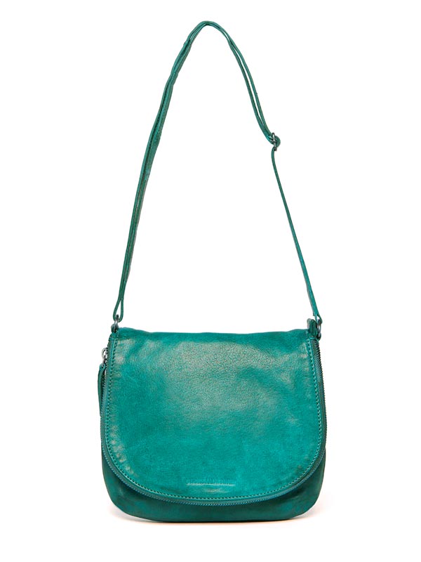 Sticks and Stones - Ledertasche Santiago Bag - Lagoon