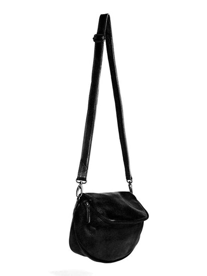 Sticks and Stones - Ledertasche Sitges Bag - Black
