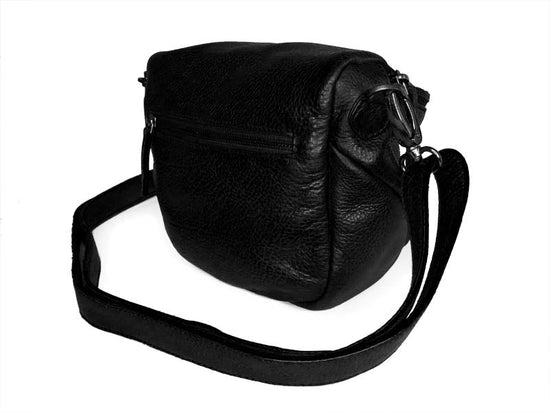 Sticks and Stones - Ledertasche Sitges Bag - Black Rückseite