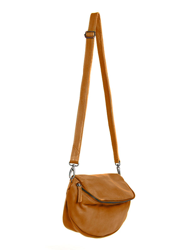 Sticks and Stones - Ledertasche Sitges Bag - Yellow Ocher