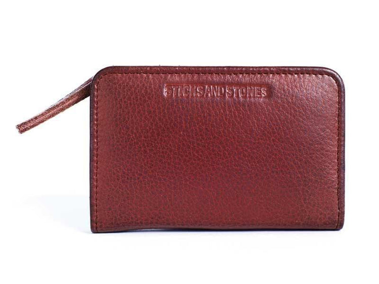 Sticks and Stones - Lederbörse Sonora Wallet - Red