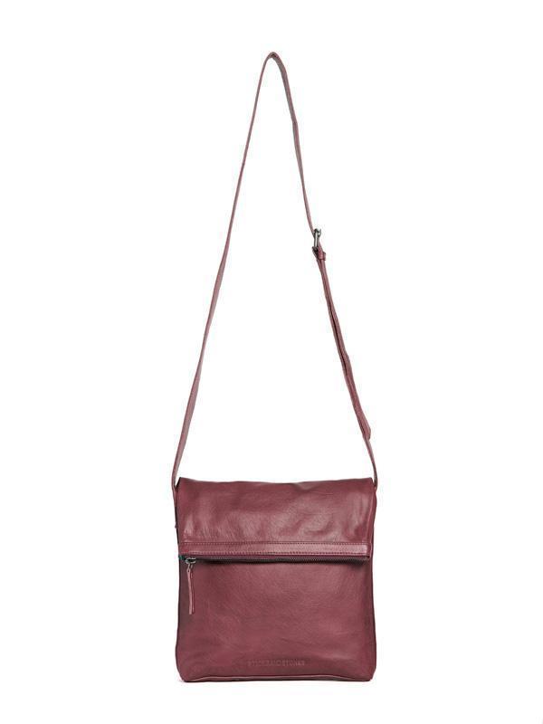 Sticks and Stones - Ledertasche Strasbourg - Ruby Red