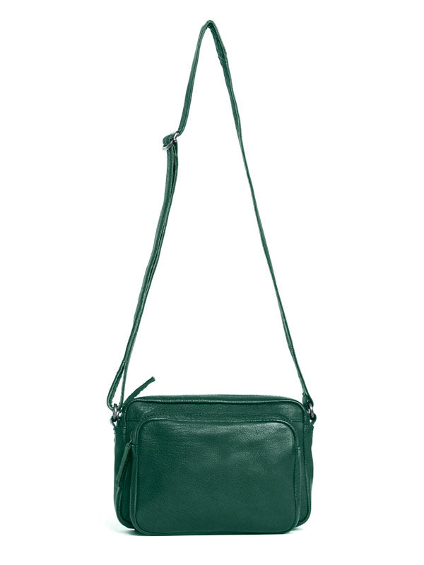 Sticks and Stones - Ledertasche Toscana Bag - Pine Green
