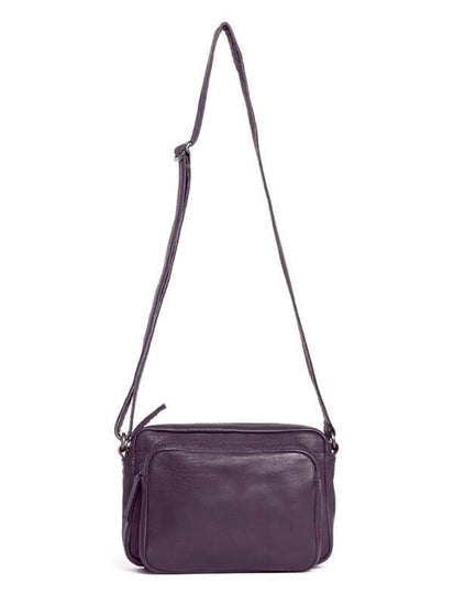 Sticks and Stones - Ledertasche Toscana Bag - Royal Purple